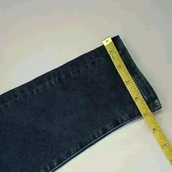 Loft Modern Skinny Crop Mid Rise Jeans Size 27/4 Medium Wash Stretch Classic - Picture 6 of 6